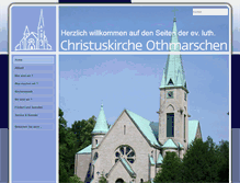 Tablet Screenshot of christuskirche-othmarschen.de