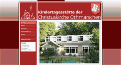 Desktop Screenshot of kita.christuskirche-othmarschen.de